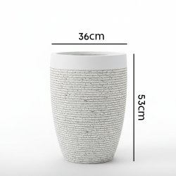 Porcelain Plant Pot Medium